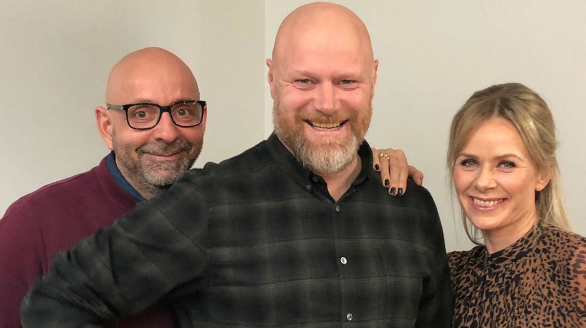 Flemming Møldrup, Mads Steffensen og Anne Glad.