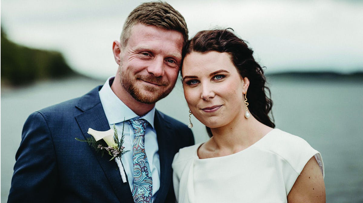 Claus og Henriette fra 6. sæson af "Gift ved første blik". 