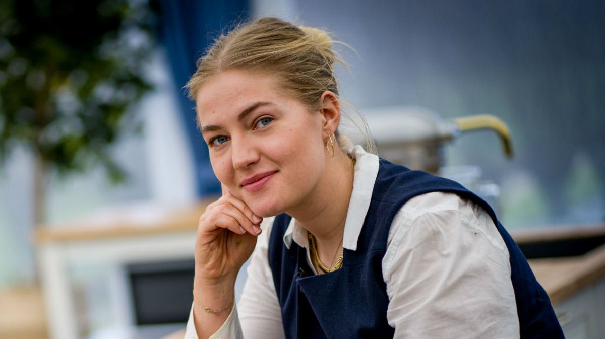 Frederikke i "Den store bagedyst".
