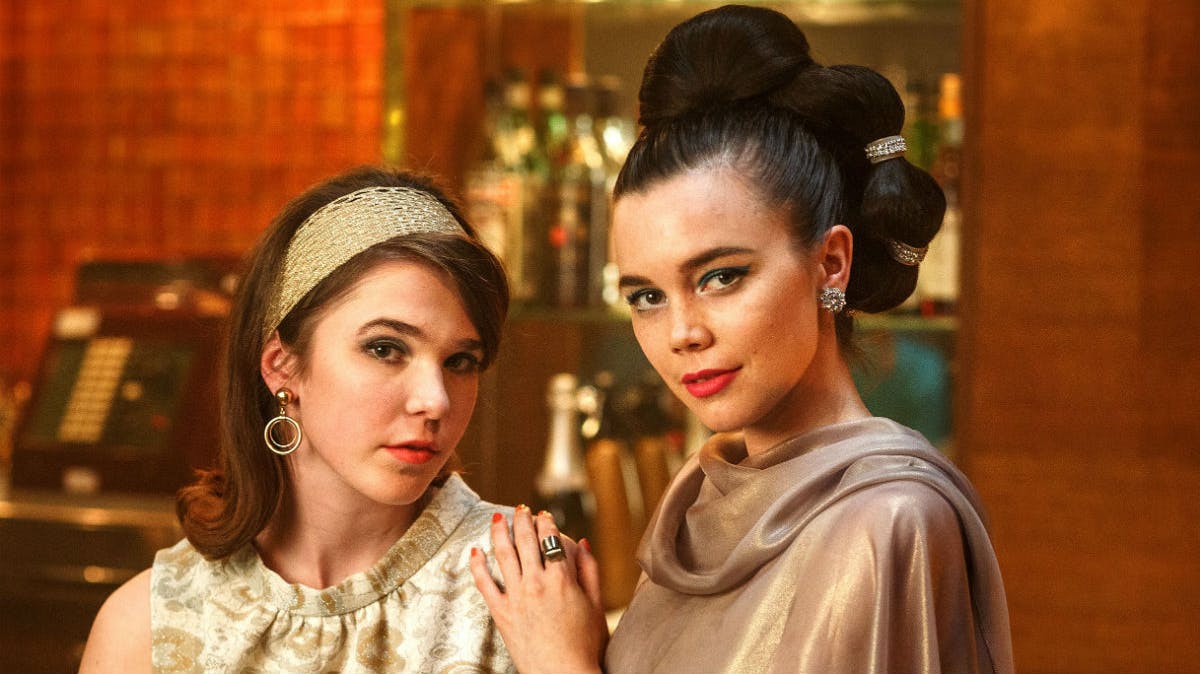 Hedda Stiernstedt og Julia Heveus som Nina Löwander og datteren Christina i sæson tre.