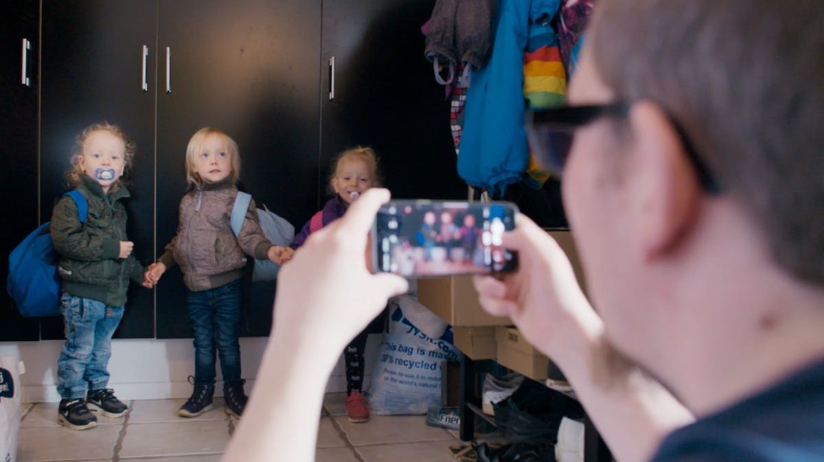 Tobias, Theodor og Thea fra "Tillykke, I skal have trillinger!"