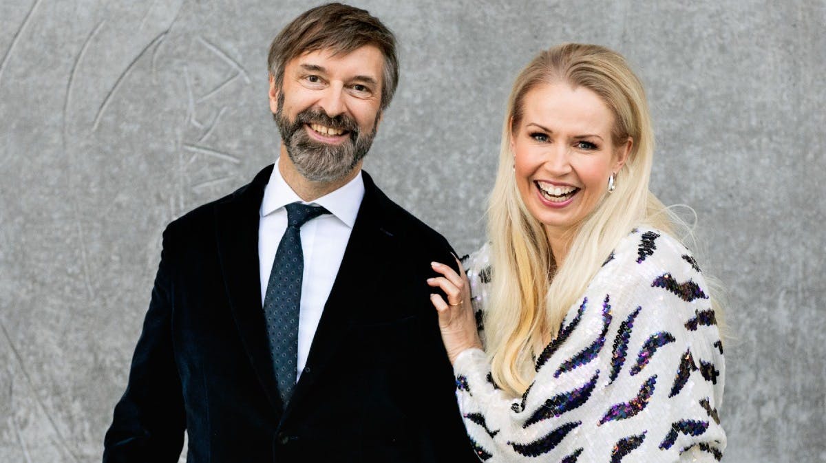 Martin Brygmann og Tina Müller er værter på Dansk Melodi Grand Prix 2021