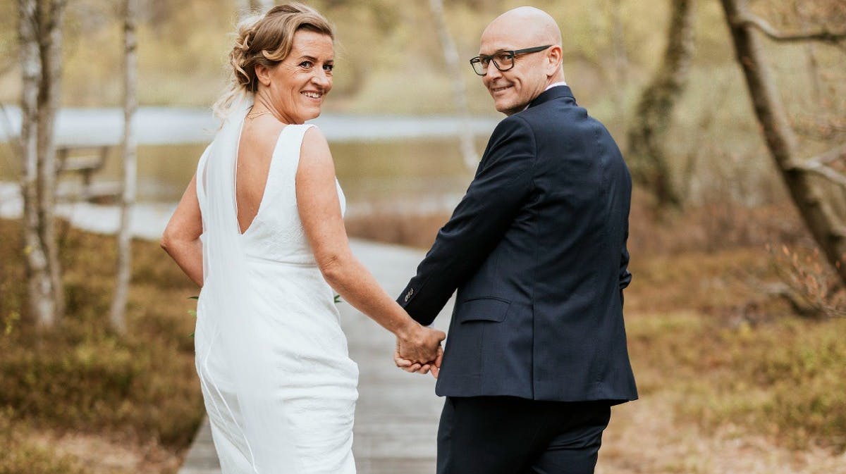 Mette Kragh Nielsen og Morten Stokholm fra "Gift ved første blik". 