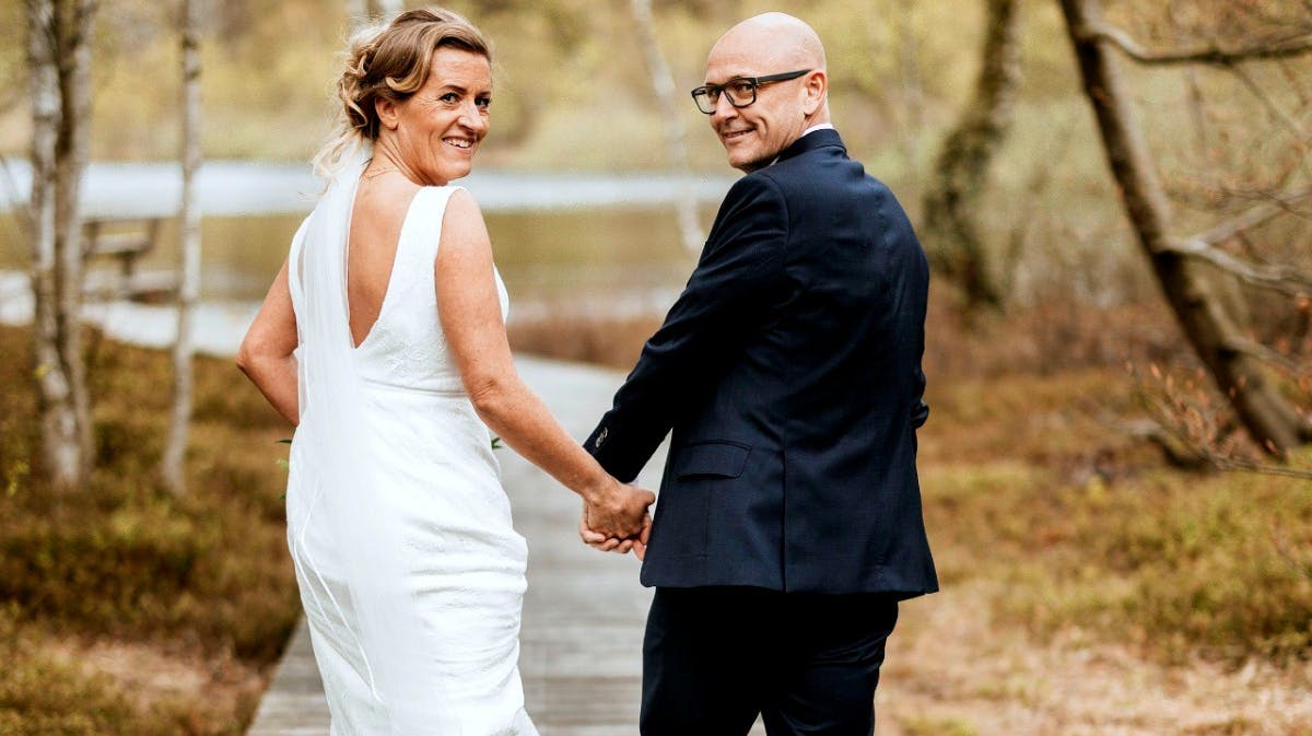 Mette Kragh Nielsen og Morten Stokholm i "Gift ved første blik"
