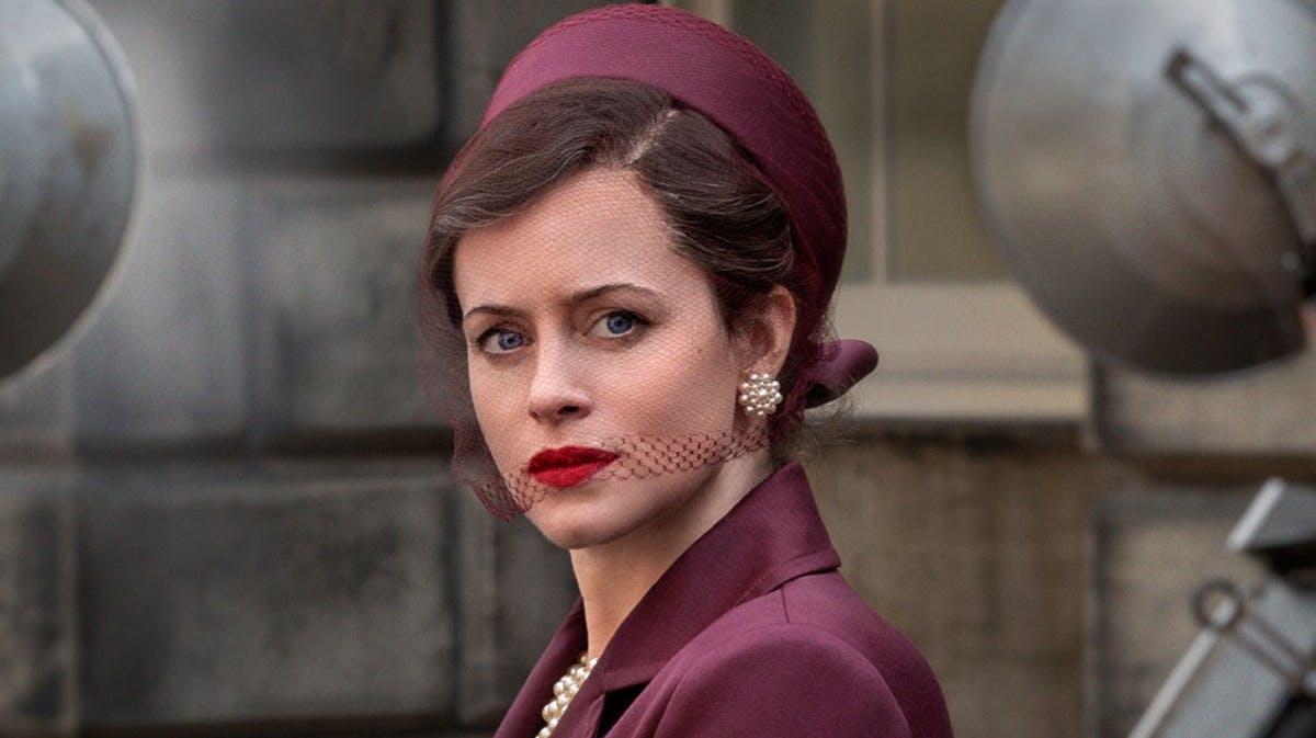 Claire Foy som hertuginde Margaret i "A Very British Scandal" på DR1.