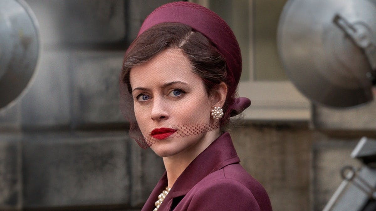 Claire Foy som hertuginde Margaret i "A Very British Scandal" på DR1. 