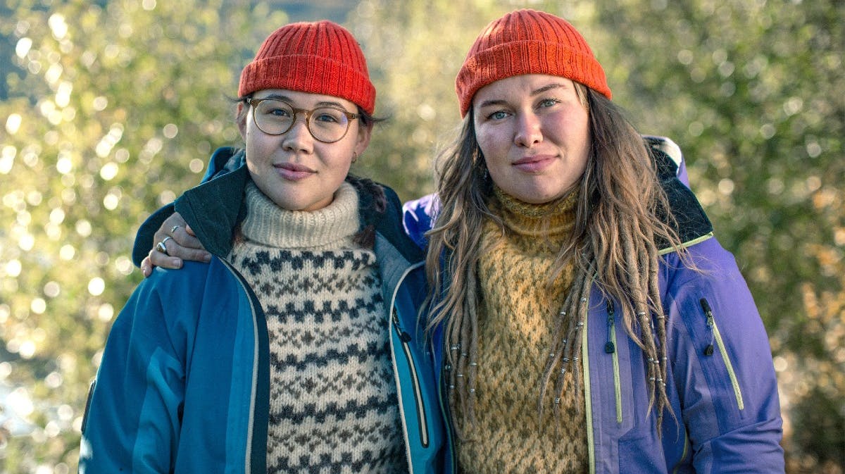 Ester og Anna-Caroline