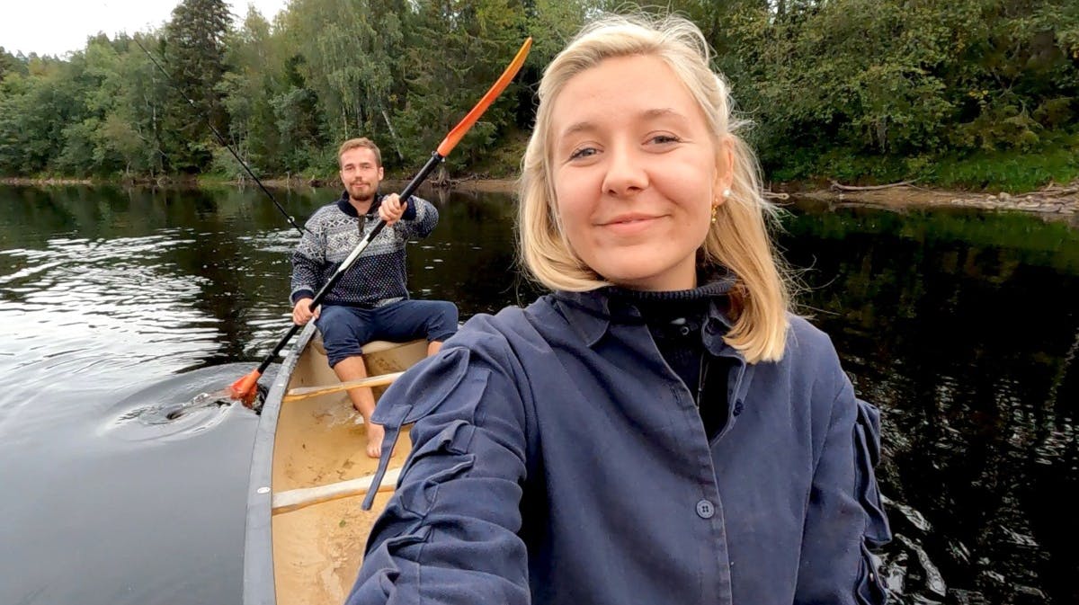 Andreas og Pernille i "Vild kærlighed"