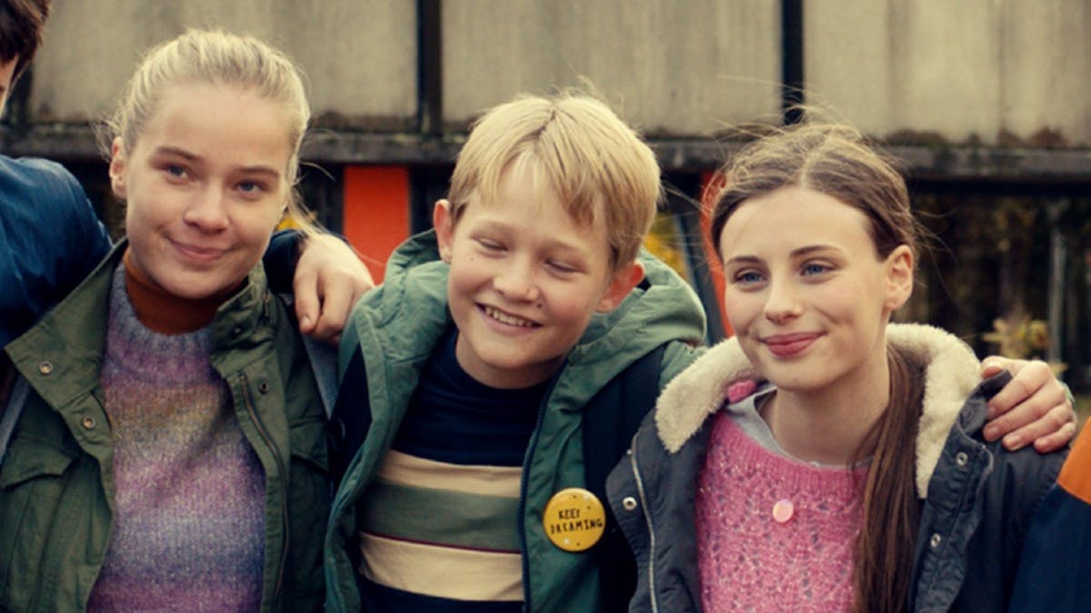 Nanna, Niels og Tania i "Det forsvundne ravkammer" på DR1.