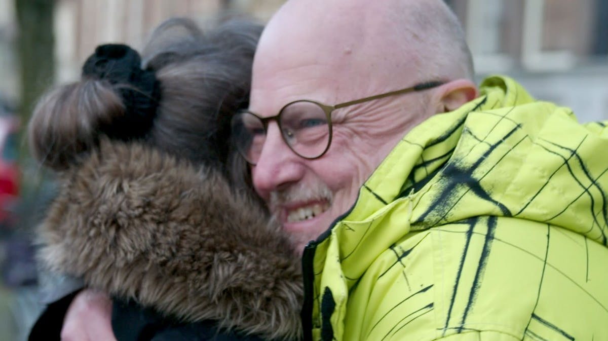 Jens og Pia i Amsterdam.