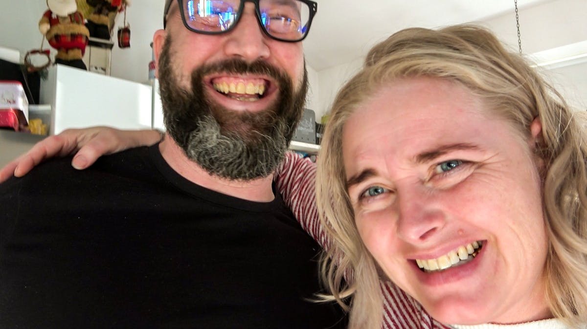 Johnny Nør Skott og Inger Ericson fra Fede Forhold sæson 4. 