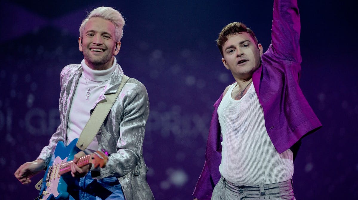 Fyr og Flamme vandt dansk Melodi Grand Prix sidste år. 