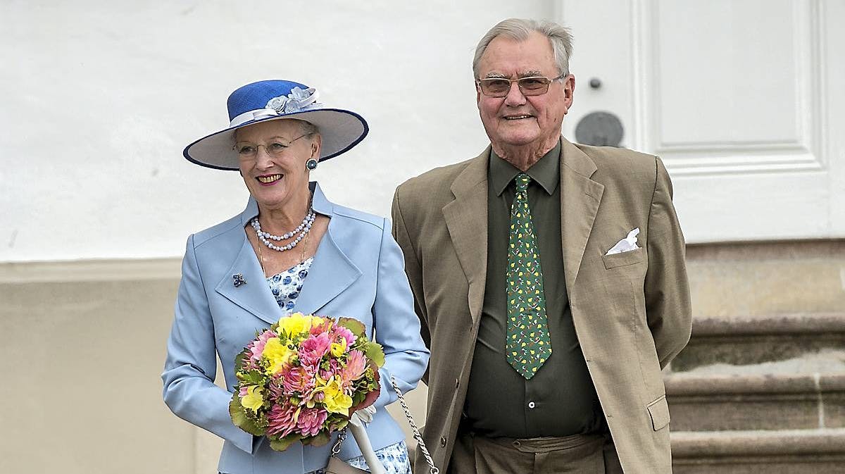 Dronning Margrethe og prins Henrik.