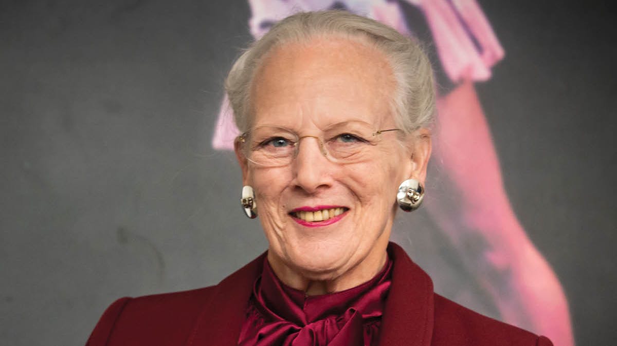 Dronning Margrethe.