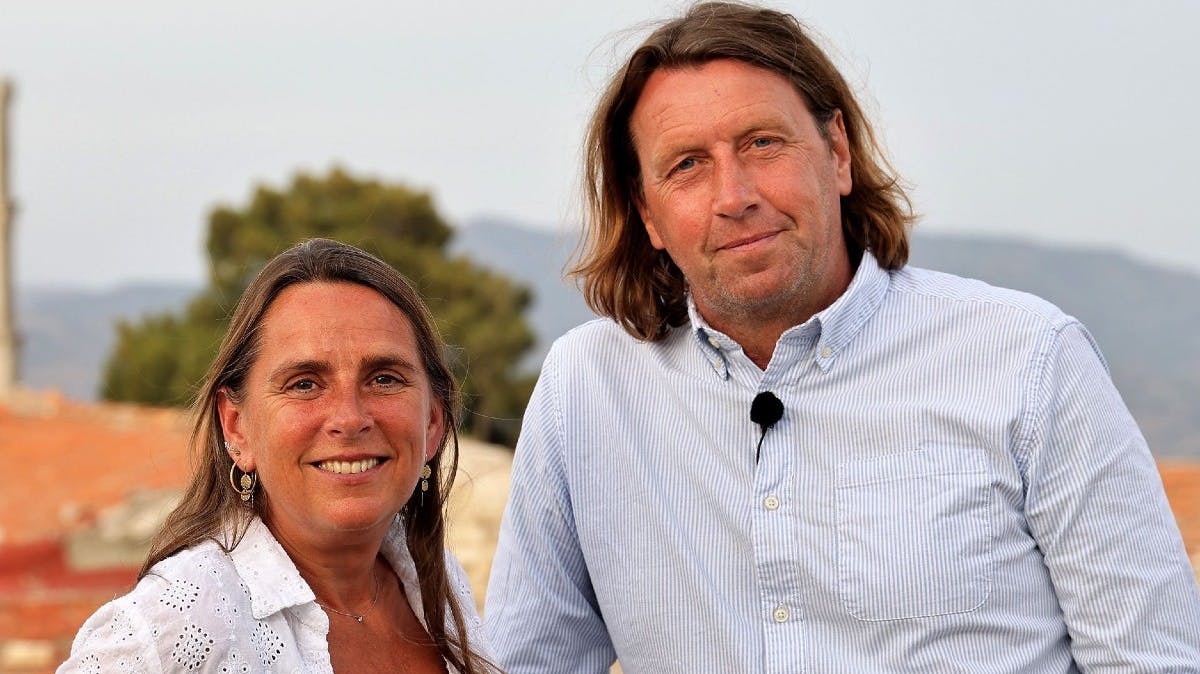 Anne Hjernøe og Anders Agger.