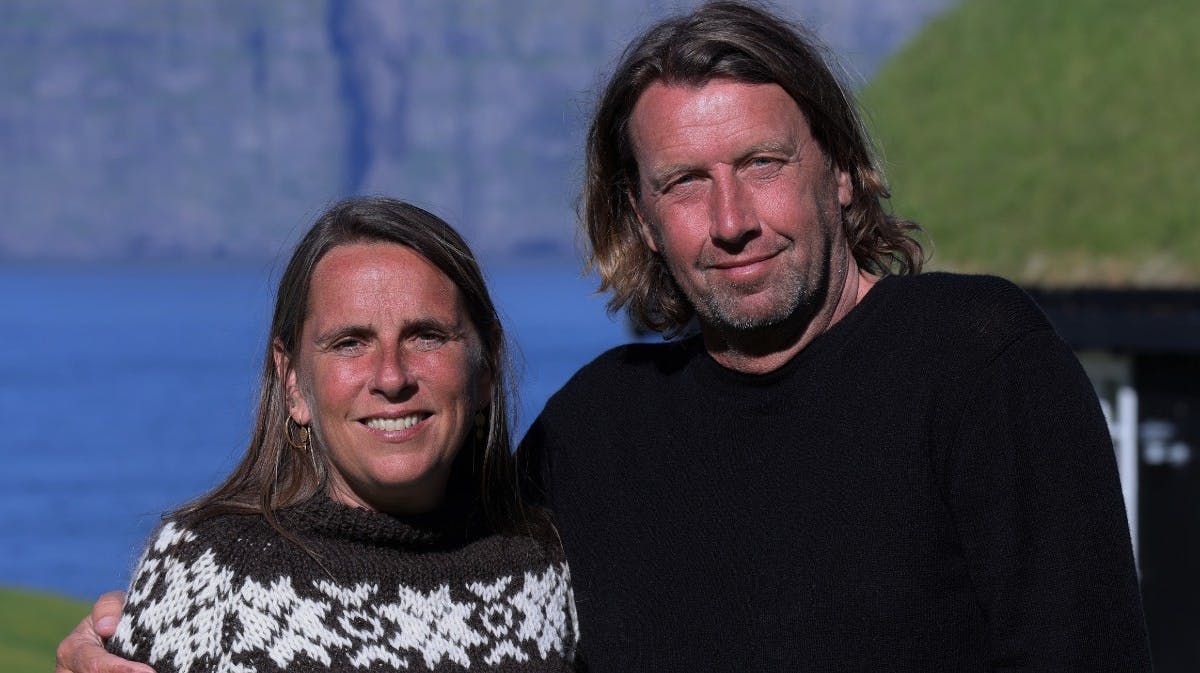 Anne Hjernøe og Anders Agger.