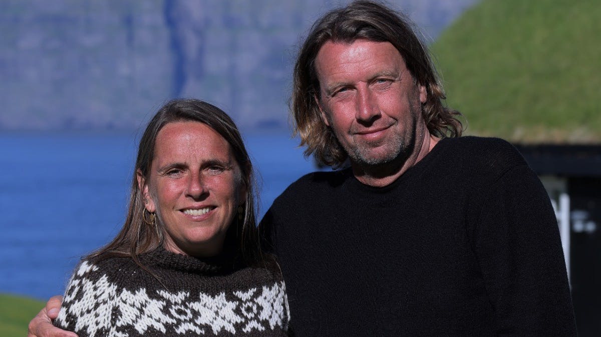 Anne Hjernøe og Anders Agger.