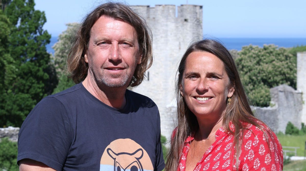 Anders Agger og Anne Hjernøe.