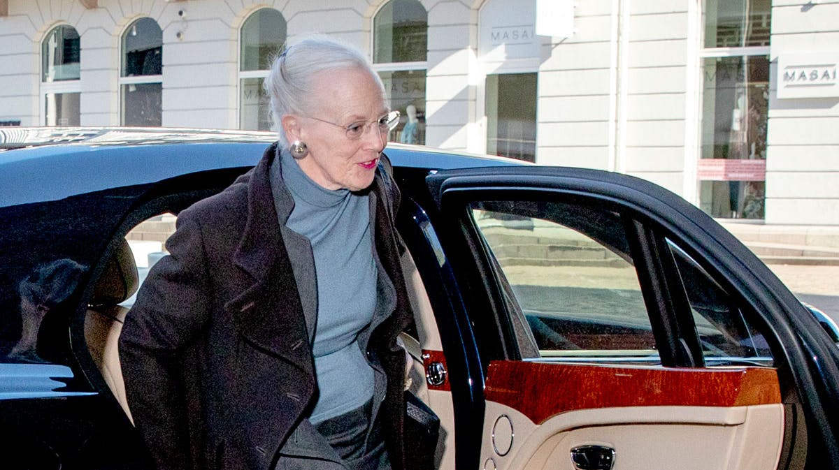 Dronning Margrethe.