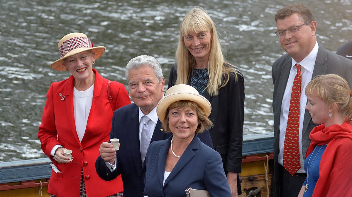 Dronning Margrethe i Tysklands hovedstad Berlin