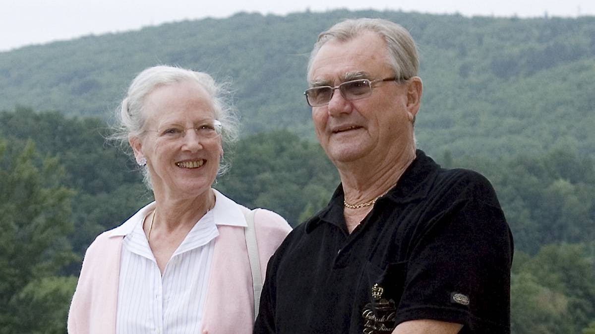 Dronning Margrethe og prins Henrik