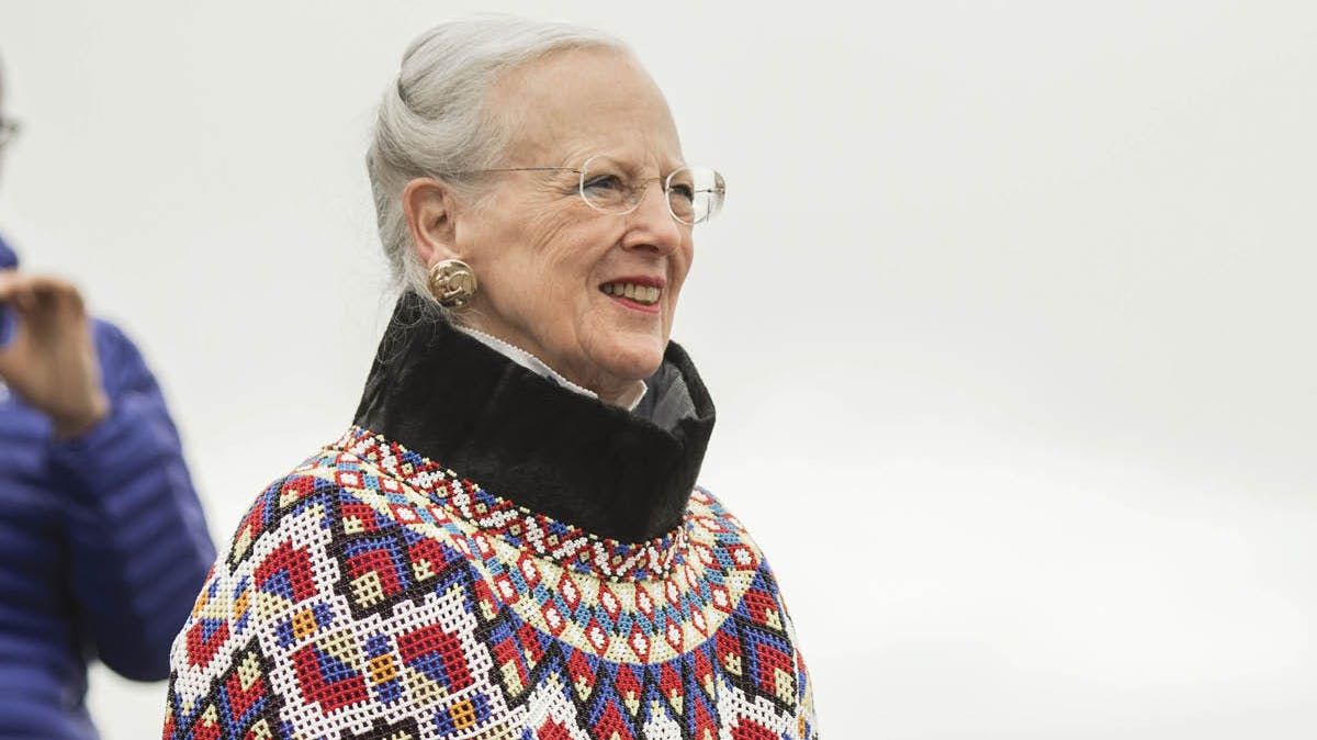 Dronning Margrethe.