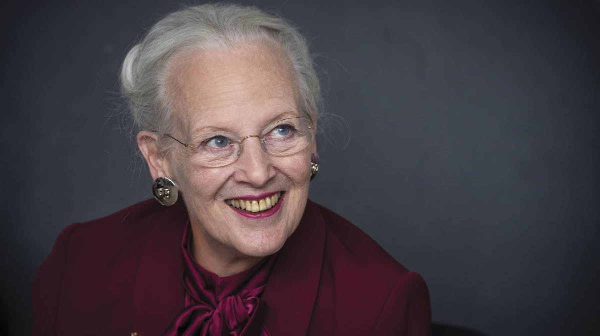 Dronning Margrethe.&nbsp;