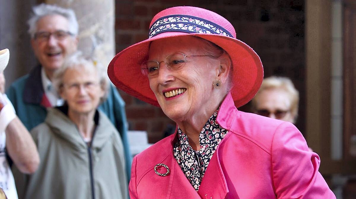 Dronning Margrethe.