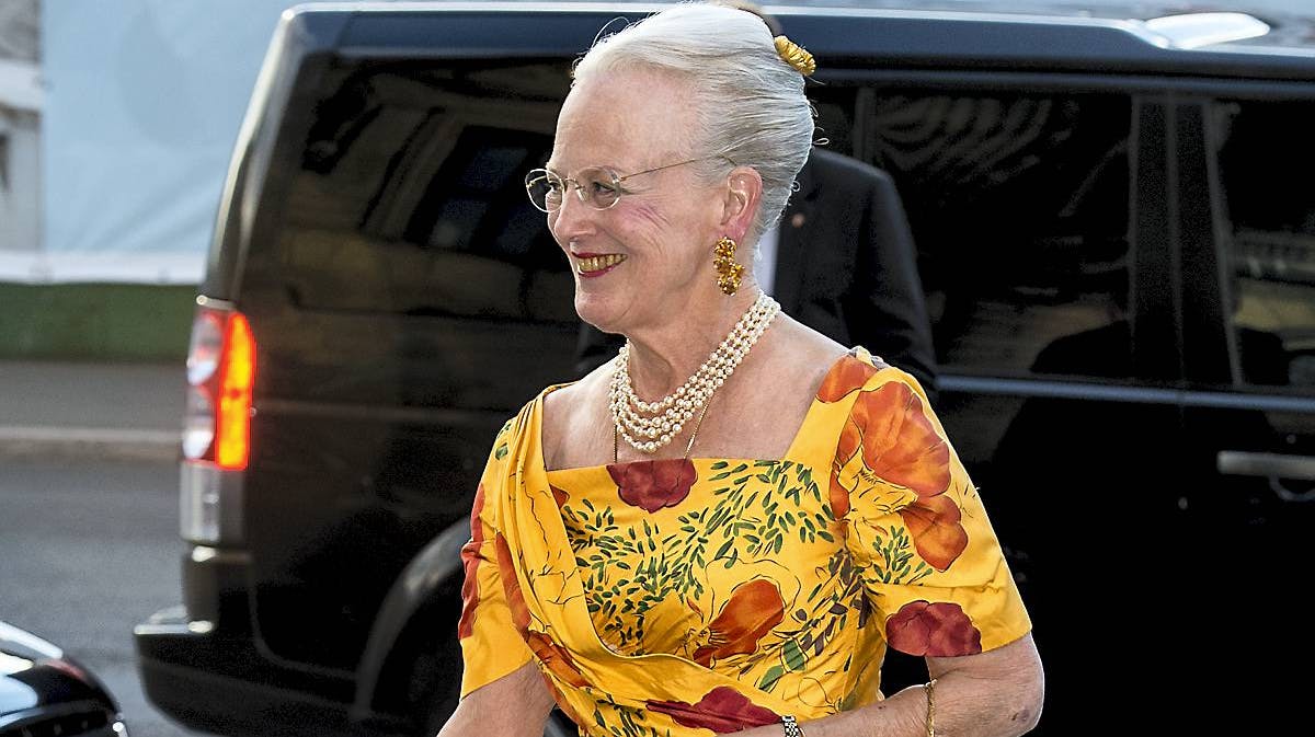 Dronning Margrethe.