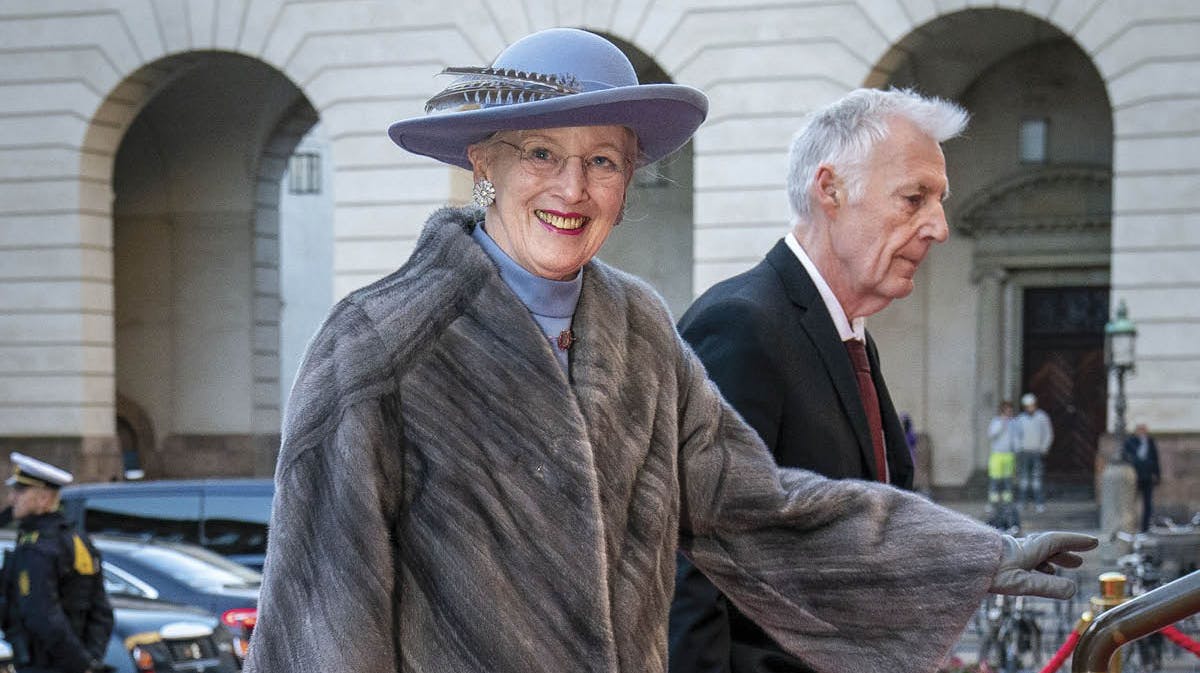 Dronning Margrethe.