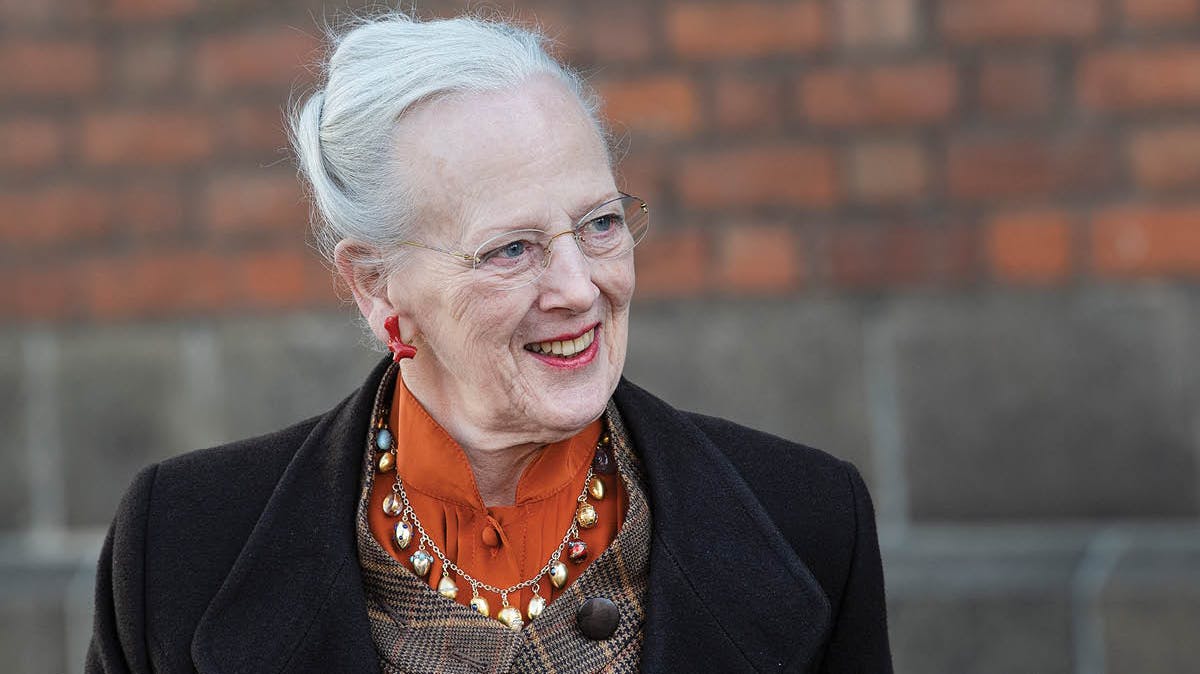 Dronning Margrethe.