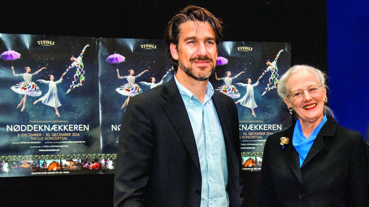 Nikolaj Koppel og dronning Margrethe