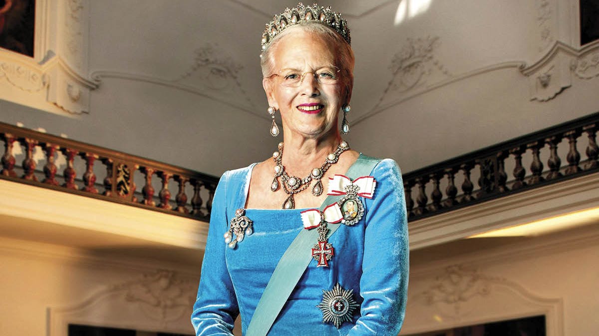 Dronning Margrethe.