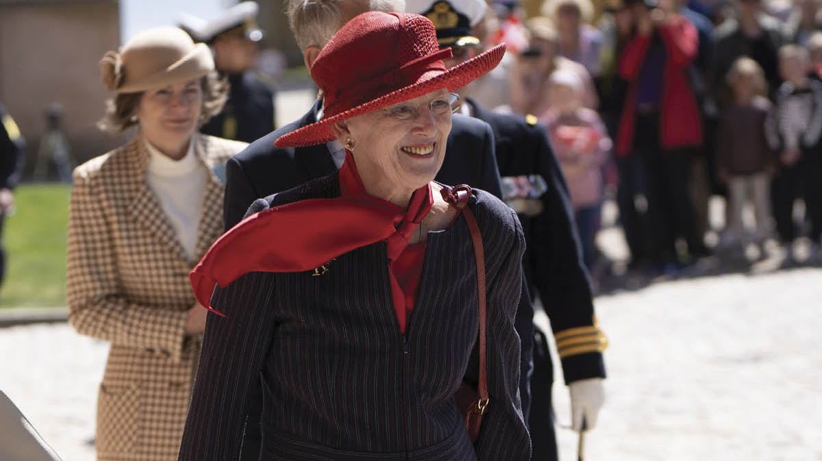 Dronning Margrethe.