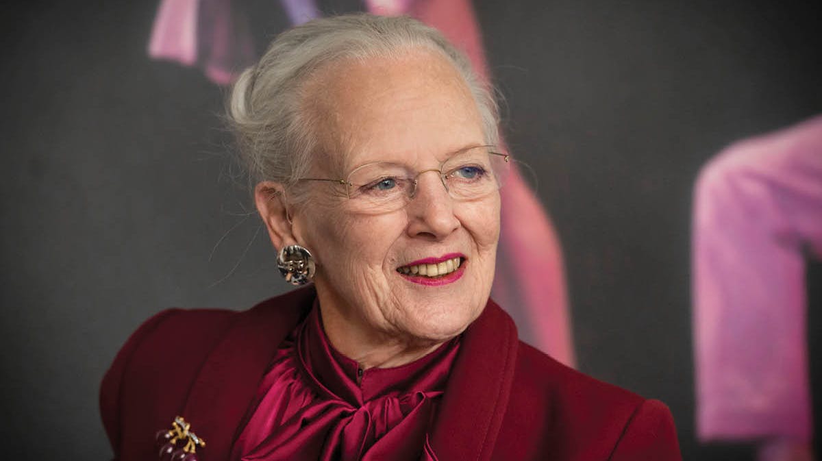 Dronning Margrethe.