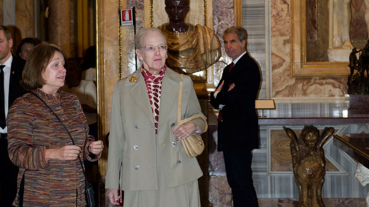Dronning Margrethe. 
