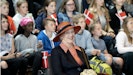 Dronning Margrethe på Duborg-skolen