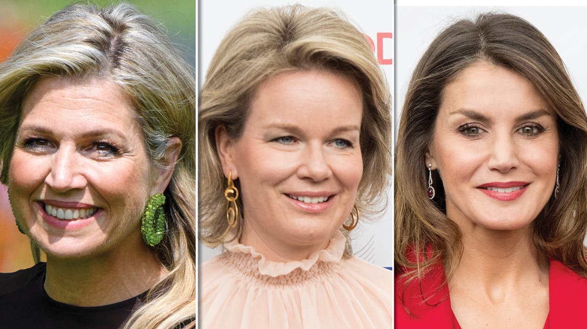 Dronning Maxima, dronning Letizia, dronning Mathilde