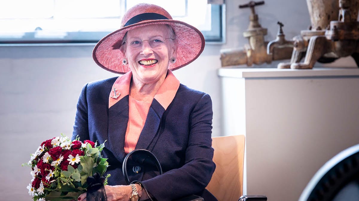 Dronning Margrethe. 