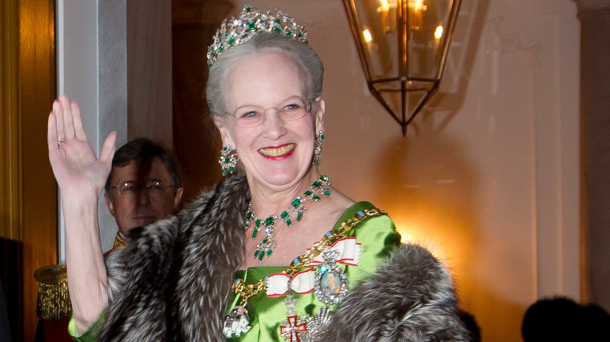 Dronning Margrethe.