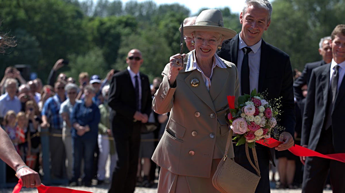 Dronning Margrethe.