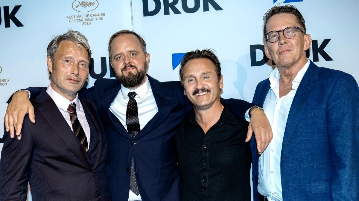 Mads Mikkelsen, Magnus Millang, Lars Ranthe og Thomas Bo Larsen