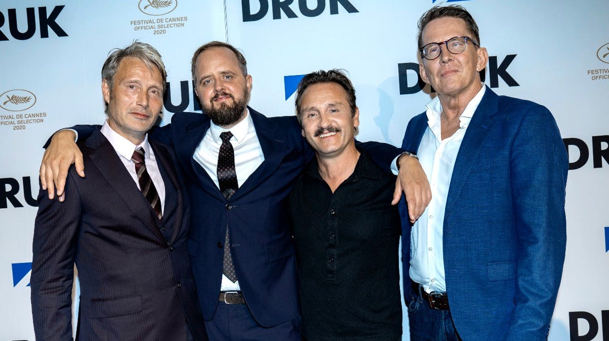 Mads Mikkelsen, Magnus Millang, Lars Ranthe og Thomas Bo Larsen