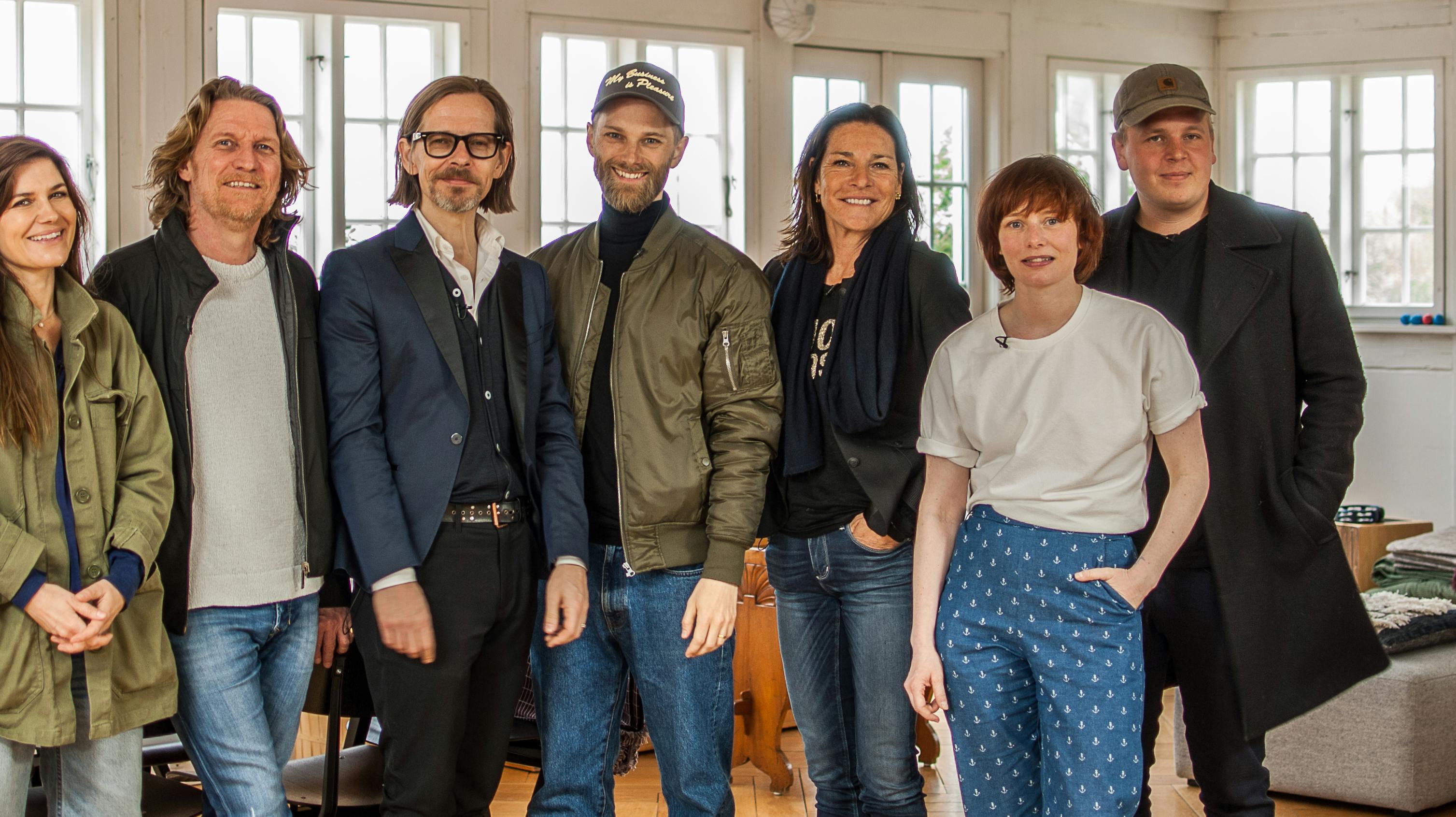 Pernille Rosendahl, Søren Sko, Claus Hempler, Silas Bjerregaard, Lis Sørensen, Annika Aakjær og Thøger Dixgaard