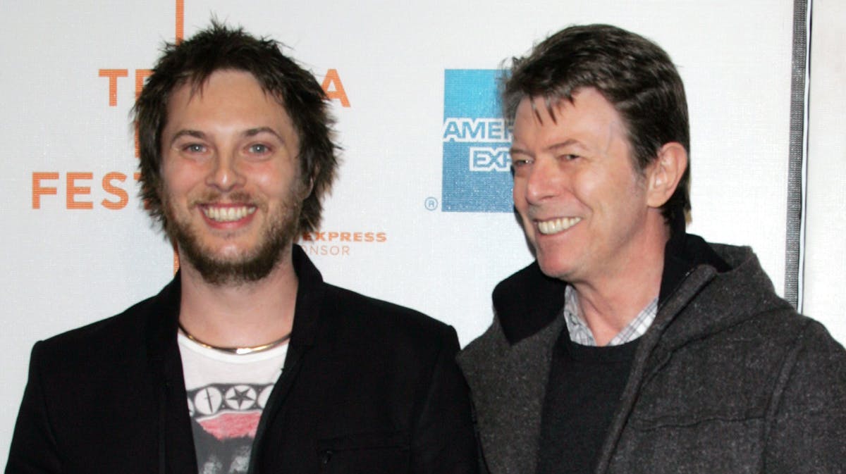 Duncan Jones og David Bowie.