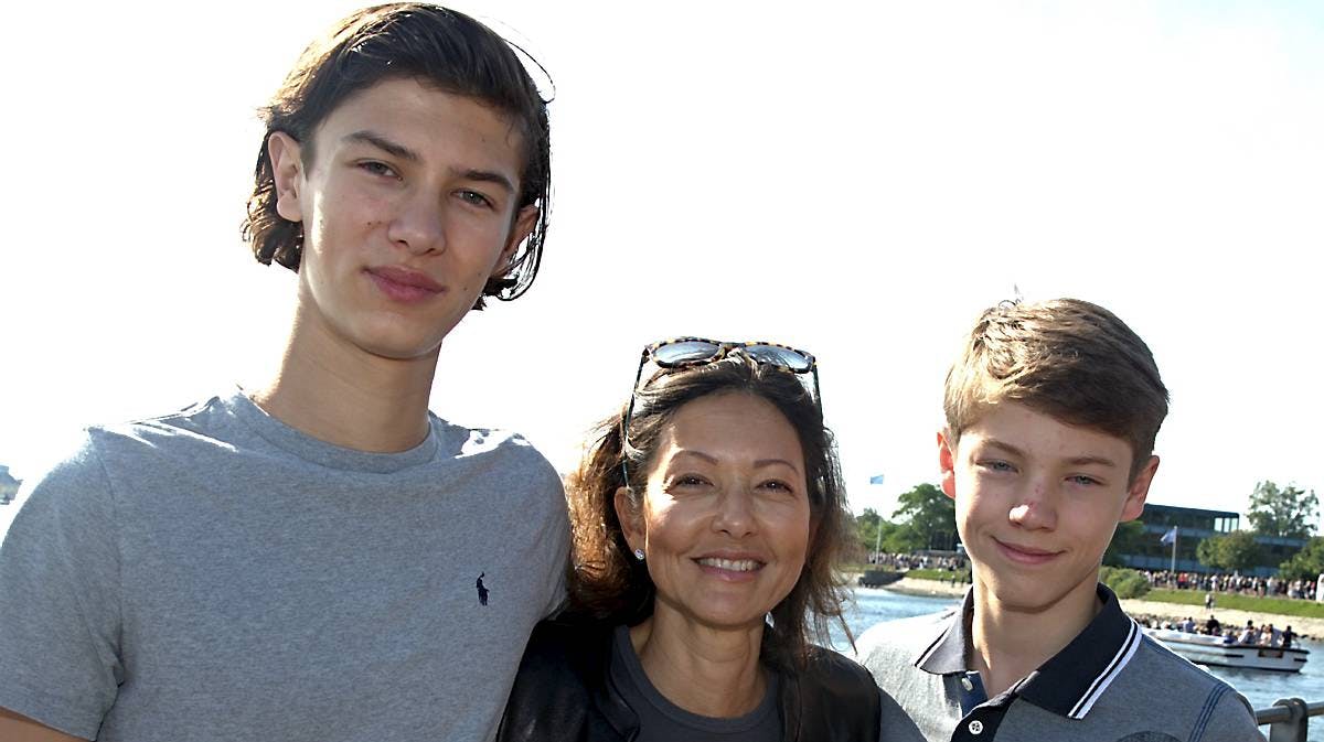 Prins Nikolai, grevinde Alexandra og prins Felix