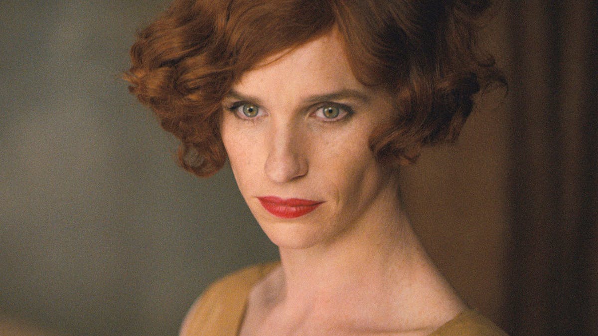 Eddie Redmayne i rollen som Einer Wegener / Lili Elbe i "Den danske pige"