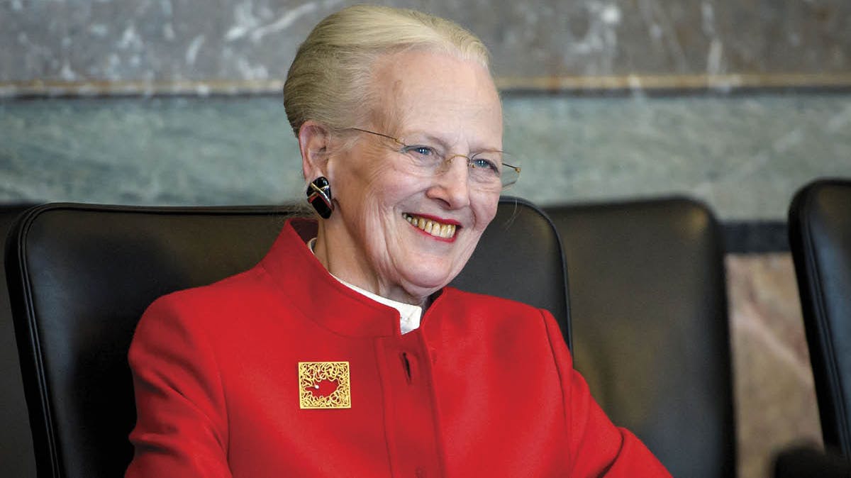 Dronning Margrethe.