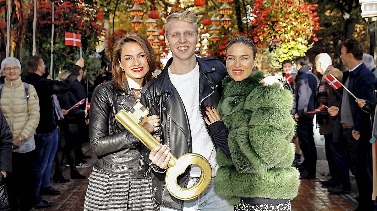 Julie Steincke, Pelle Emil Hebsgaard og Christiane Schaumburg-Müller.