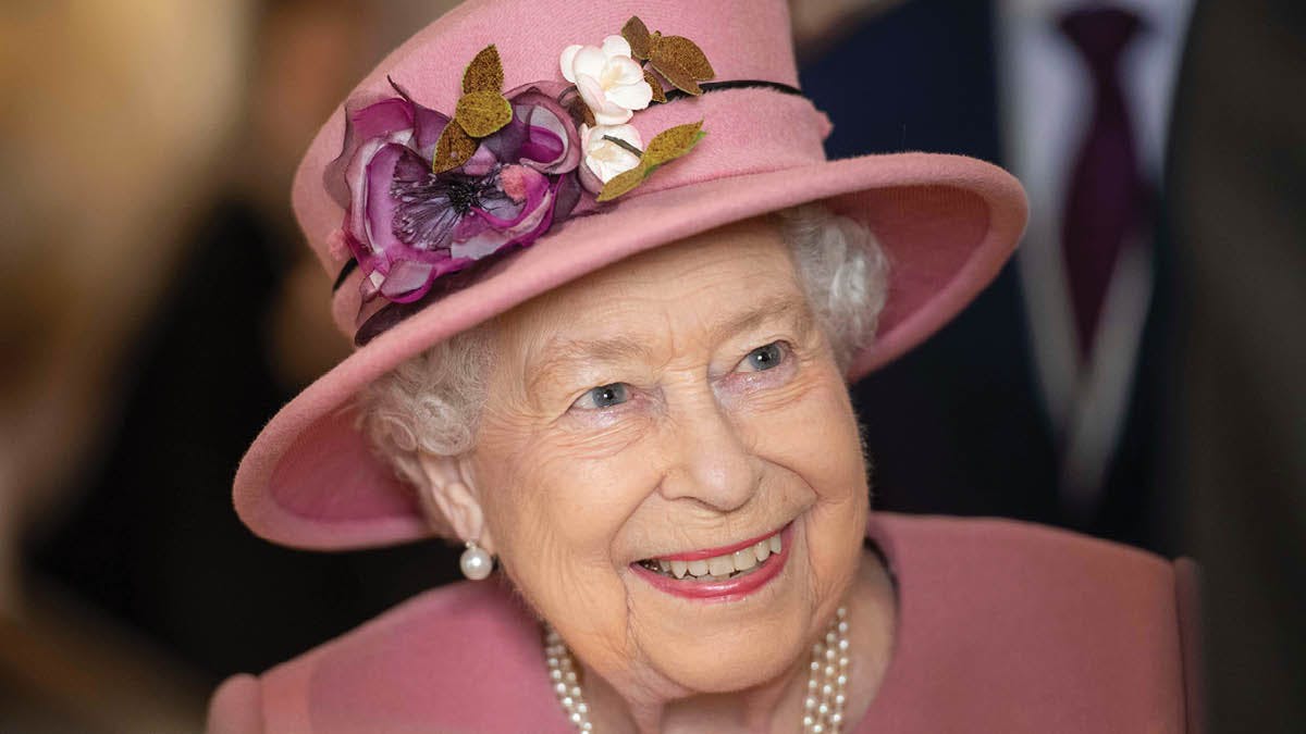 Dronning Elizabeth.